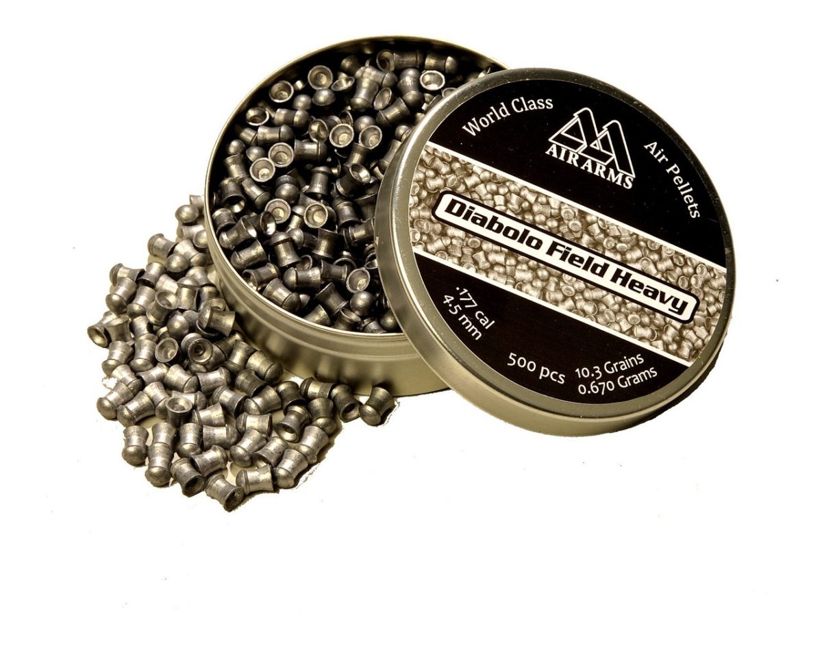 Air Arms Diabolo Field Heavy .177 cal 4.52mm pellets Airguns NZ